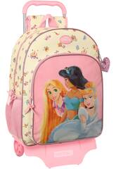 Mochila com Carro 905 Princesas Disney Magical Safta 612380160