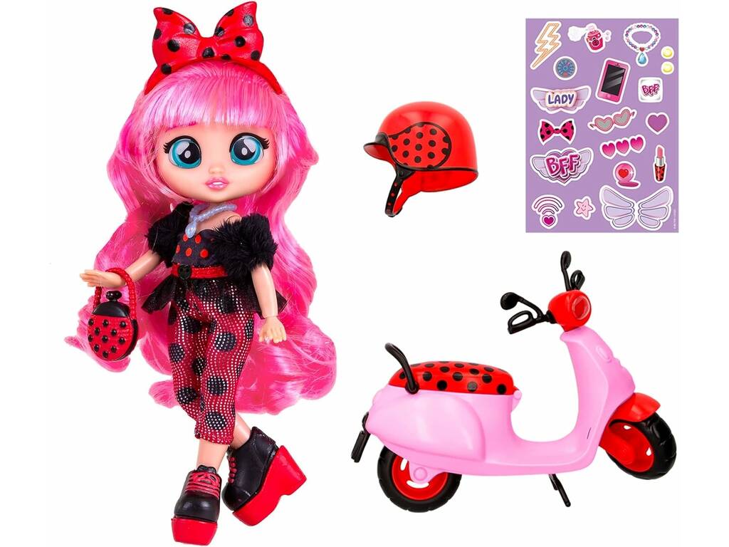 BFF Talents Muñeca Lady's Scooter IMC Toys 911123