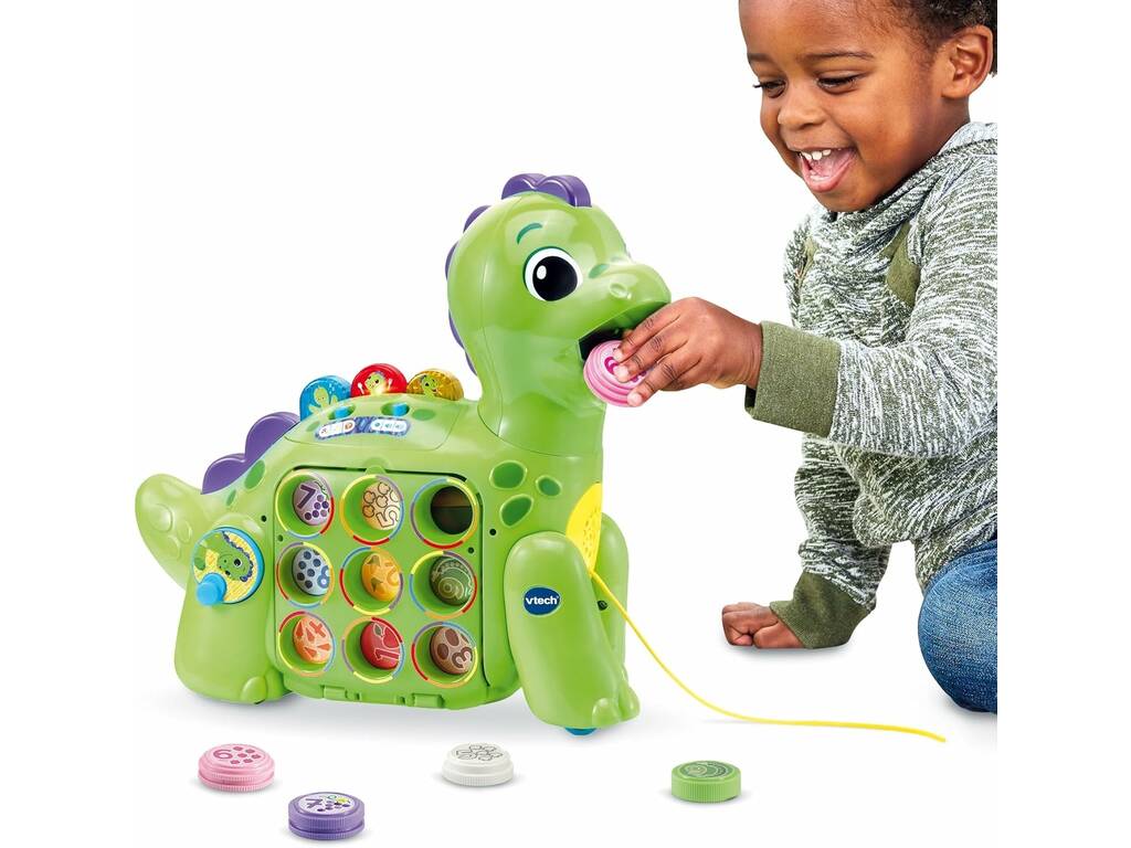Vtech Children's Gluttonous Dinosaur Count and Learn 80-532022