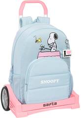 Sac  dos 876 avec trolley Evolution Snoopy Imagine Safta 612339860