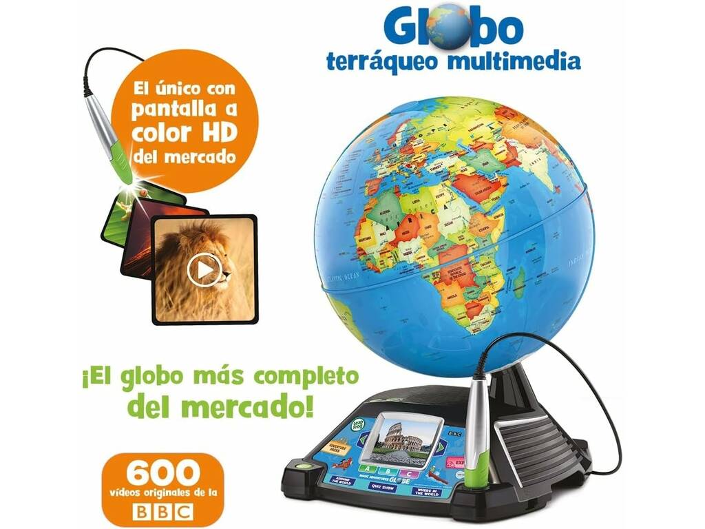 globe video interactif