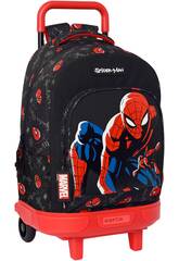 Mochila con Ruedas Compact Spiderman Hero Safta 612343918
