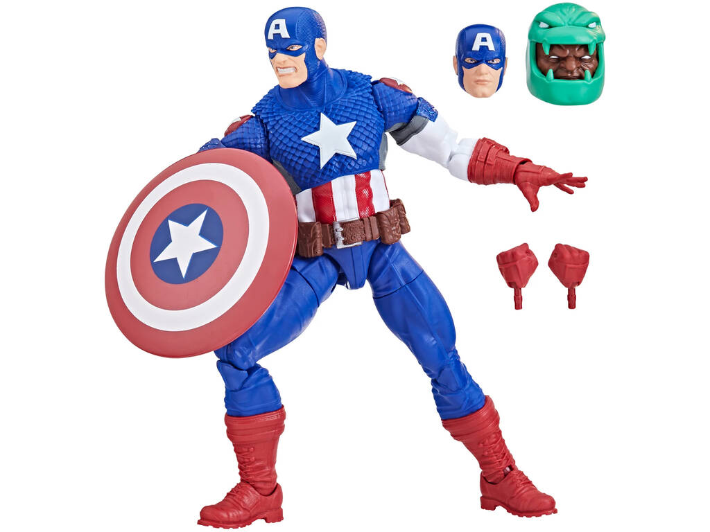 Marvel Legends Series Avengers Figura Ultimate Captain America Hasbro F6616