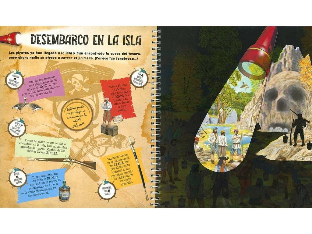 Libro Linterna Piratas Susaeta S3227013