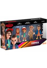 Minix Pack 4 Figuras Stranger Things Bandai MN12688
