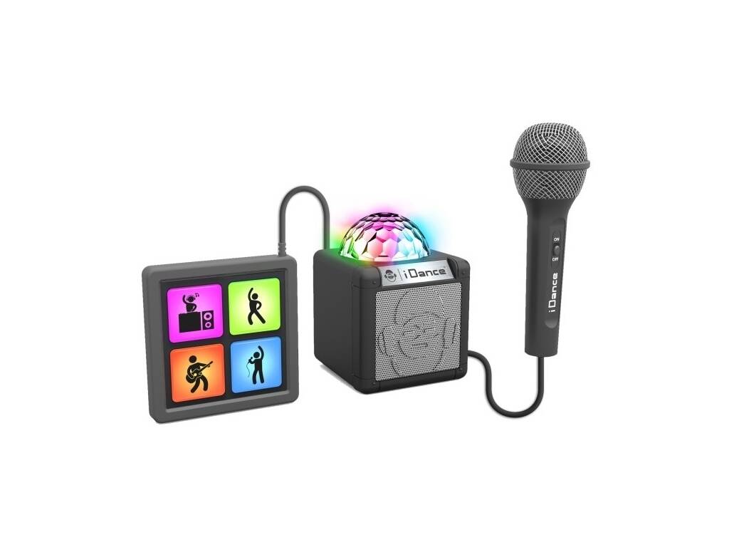 IDance Karaoke com Amplificador, Disco Ball 6 em 1 Cefa Toys 354