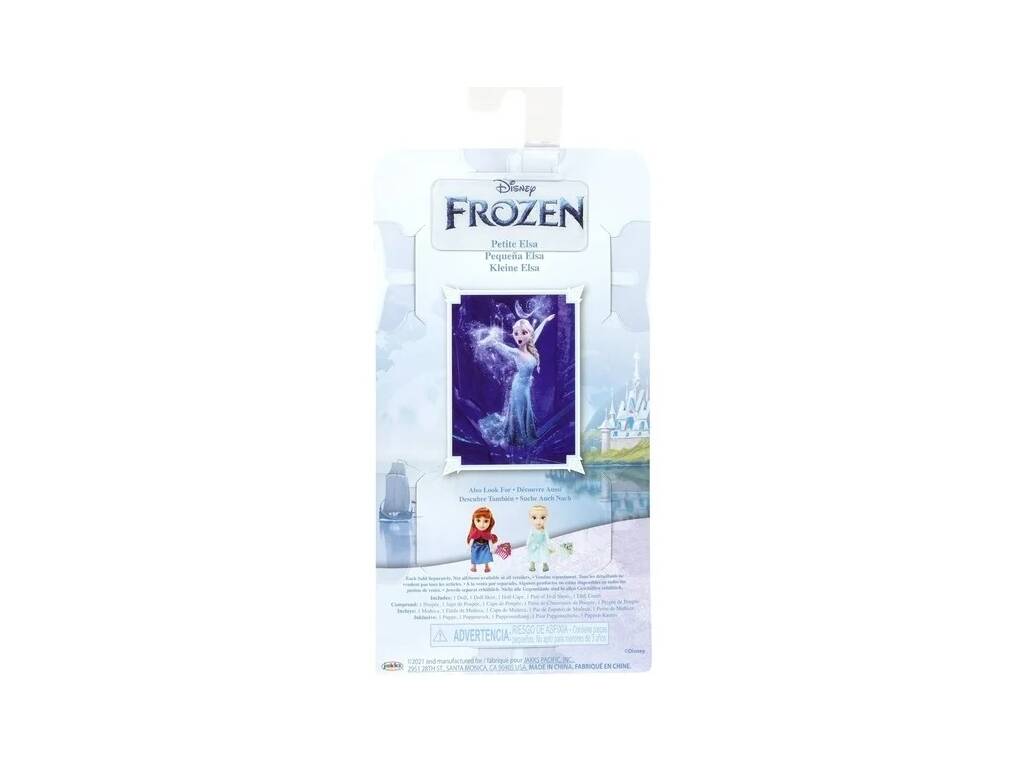 Poupée Disney Frozen Petite Elsa 15 cm. avec peigne Jakks 21715