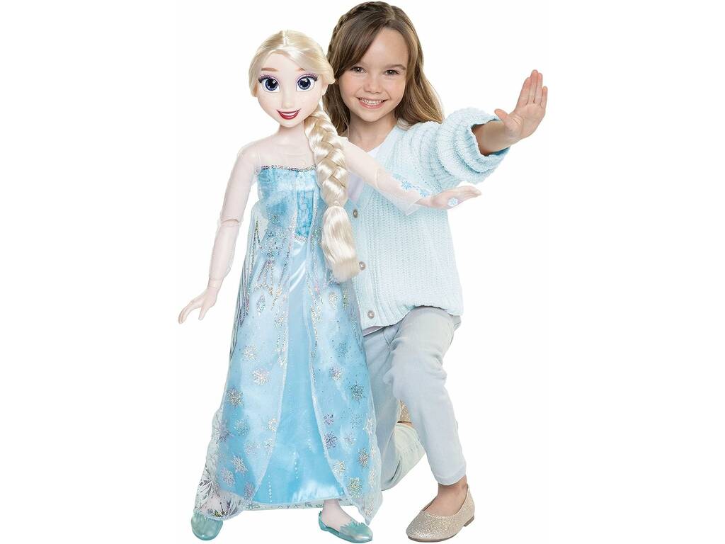 Frozen Bambola Playdate Elsa 81 cm Jakks 229794 - Juguetilandia