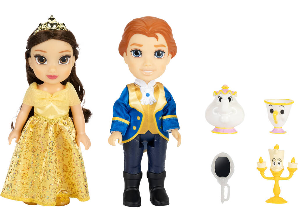 Princesas Disney Conjunto Bella e o Príncipe Jakks 218854
