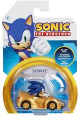 Sonic Vehículo Diecast Sonic Speed Star Jakks 40919