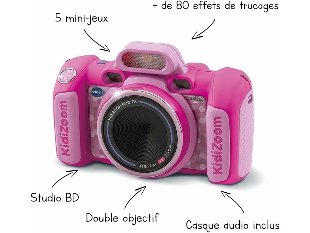 Kidizoom Duo DX 12 In 1 Rosa Vtech 519957
