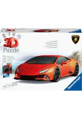 Puzzle 3D Lamborghini Huracán Evo Arancio Ravensburger 11571