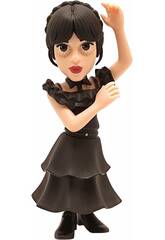 Minix Figura Wednesday Miércoles Addams con Vestido de Baile Bandai MN13487