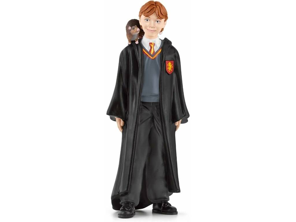 Harry Potter Figur Ron Weasley und Krätze Schleich 42634