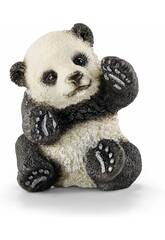 Wild Life Cra de Oso Panda Jugando de Schelich 14734