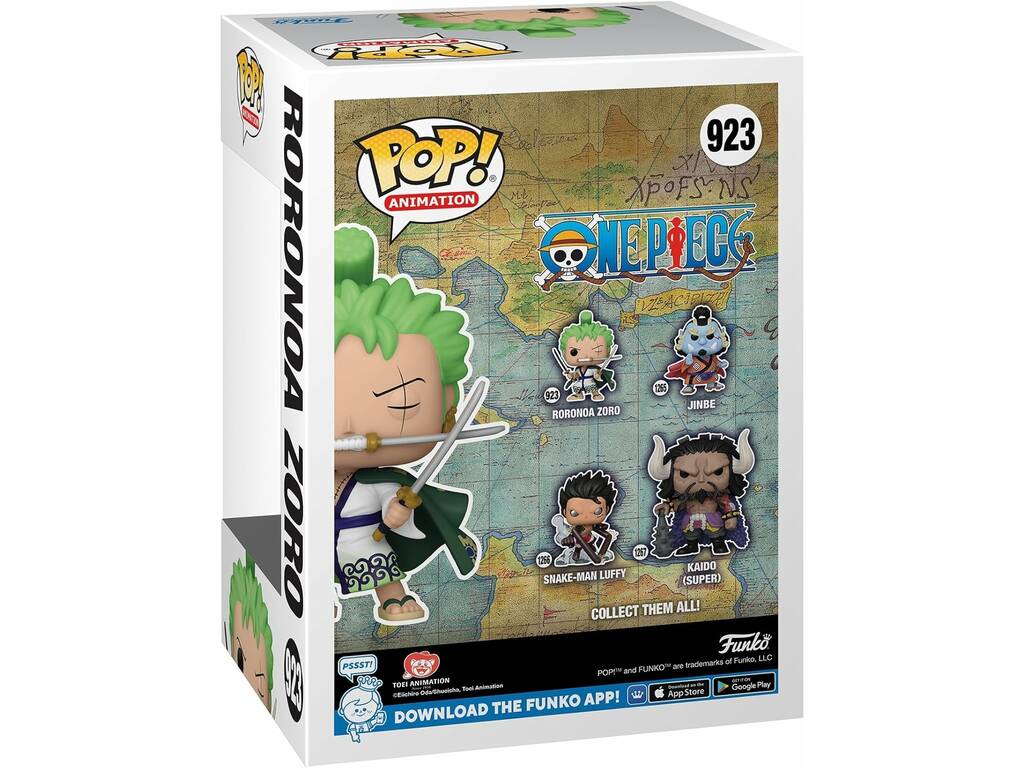 Funko Pop Animation One Piece Figura Roronoa Zoro