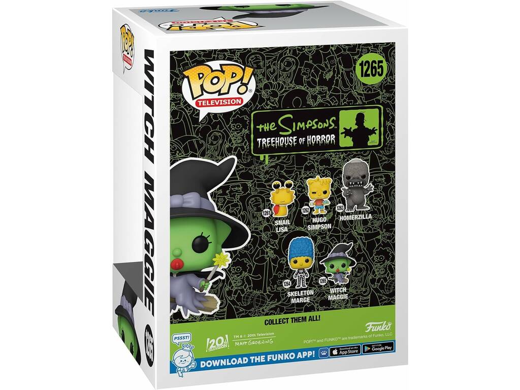 Funko Pop Television The Simpsons Treehouse of Horror Maggie Witch Funko 66338