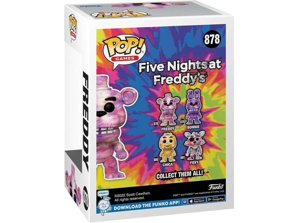 Funko Pop Games Five Nights At Freddy's Tie-Dye Freddy