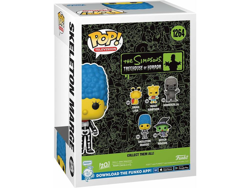 Funko Pop Televisione I Simpson The Simpsons The Treehouse of Horror Marge Scheletro Funko 66337