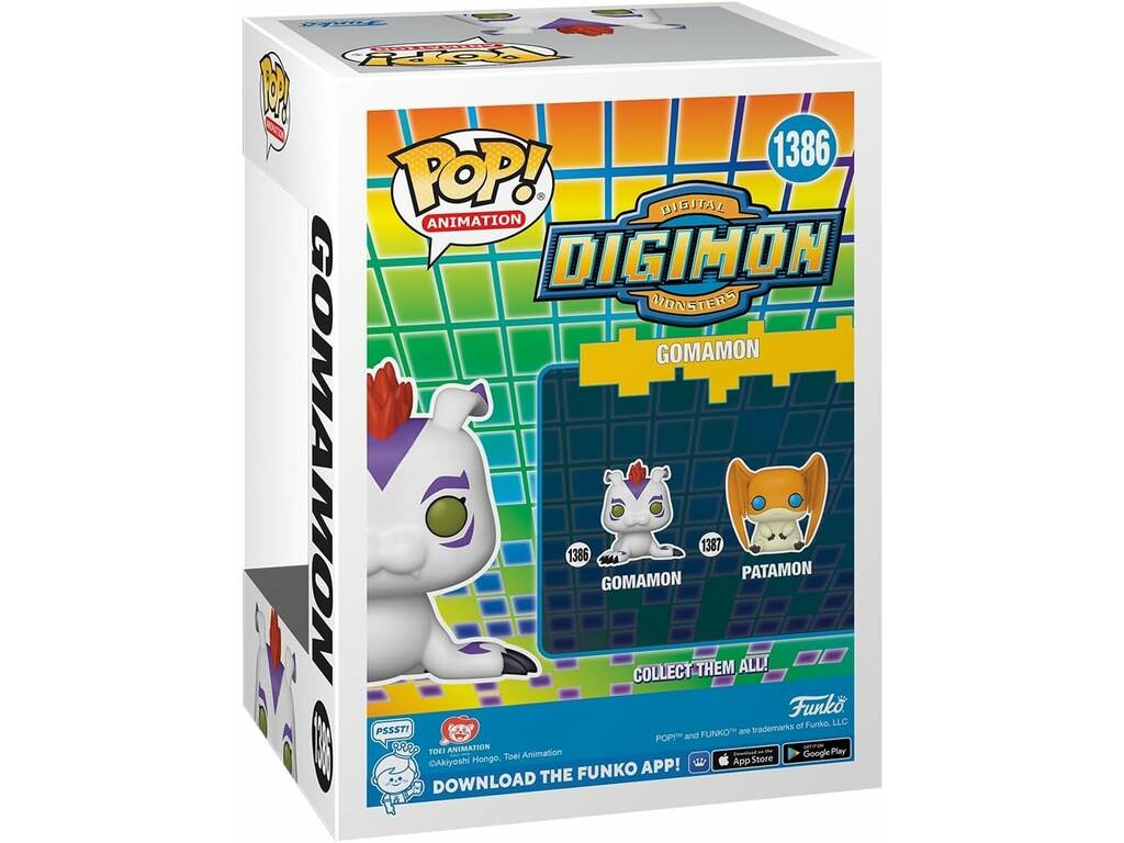 Funko Pop Animation Digimon Gomamon Funko 72056