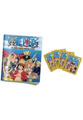 One Piece Starter Pack Album mit 4 Panini-Umschlägen