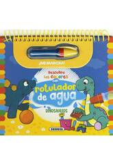 Je découvre les couleurs des dinosaures avec le livre des marqueurs à eau