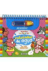 Livro Descubro as Cores Os Trs Porquinhos com Caneta de gua