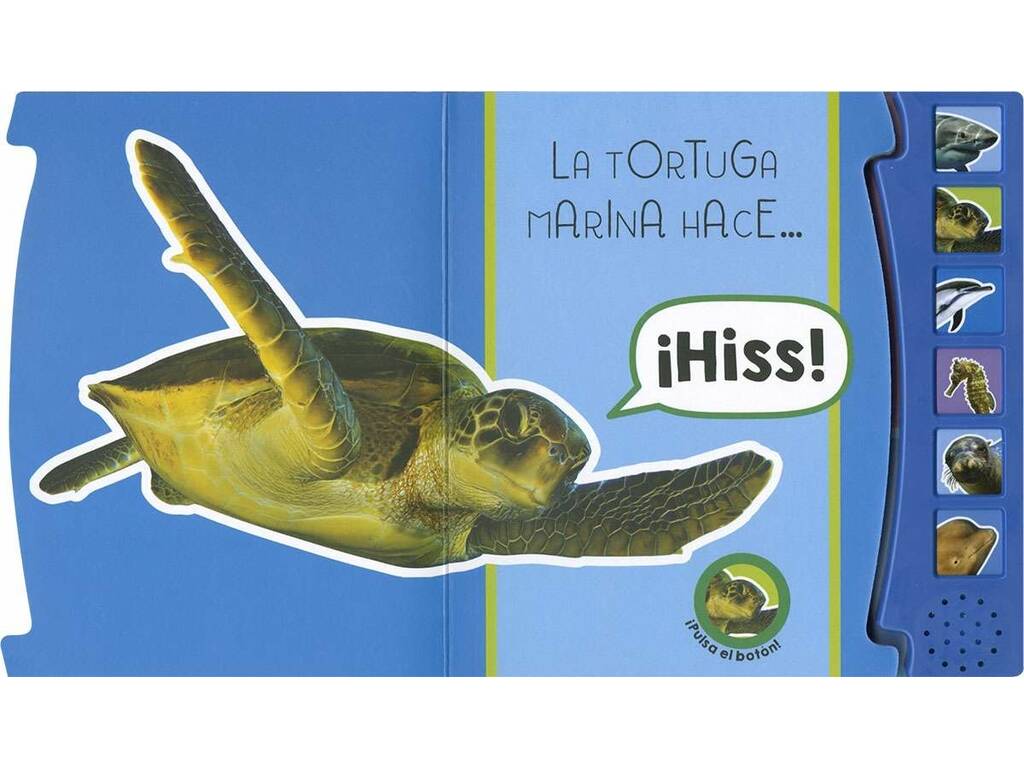 Livre Les voix des animaux sous la mer Susaeta S3632003