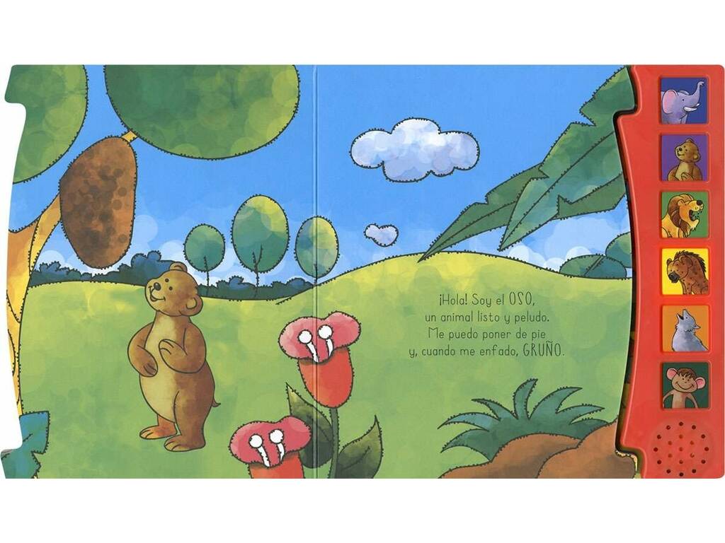 Vozes de Animais Livro Animais Selvagens Susaeta S3632004