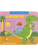 Vamos Ver se Me Encontras! Dinossauros de Susaeta S5182002