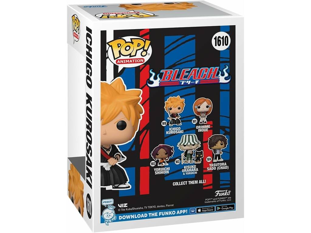 Funko Pop Animation Bleach Figura Ichigo Kurosaki Funko 75508