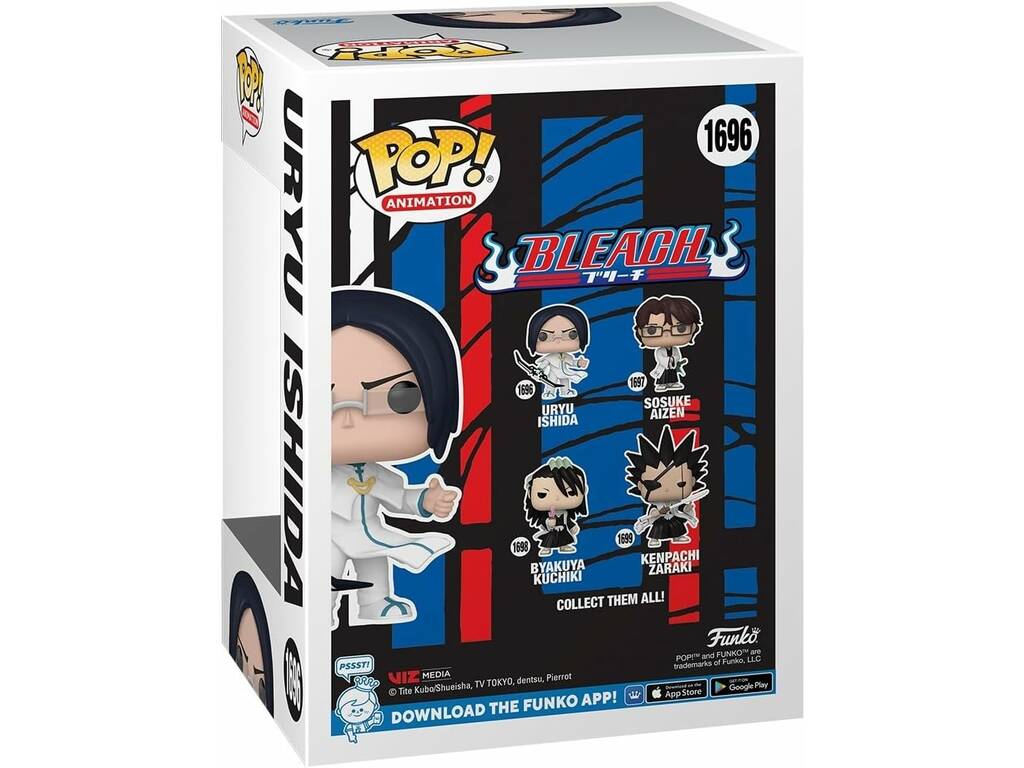 Funko Pop Animation Bleach Figura Uryu Ishida