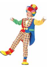 Clown-Kostüm für Kinder, Größe S