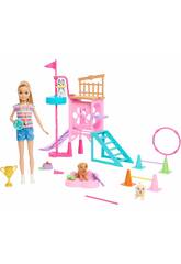 Barbie Stacie Alla Riscossa Parco Addestramento Cuccioli di Mattel HRM10