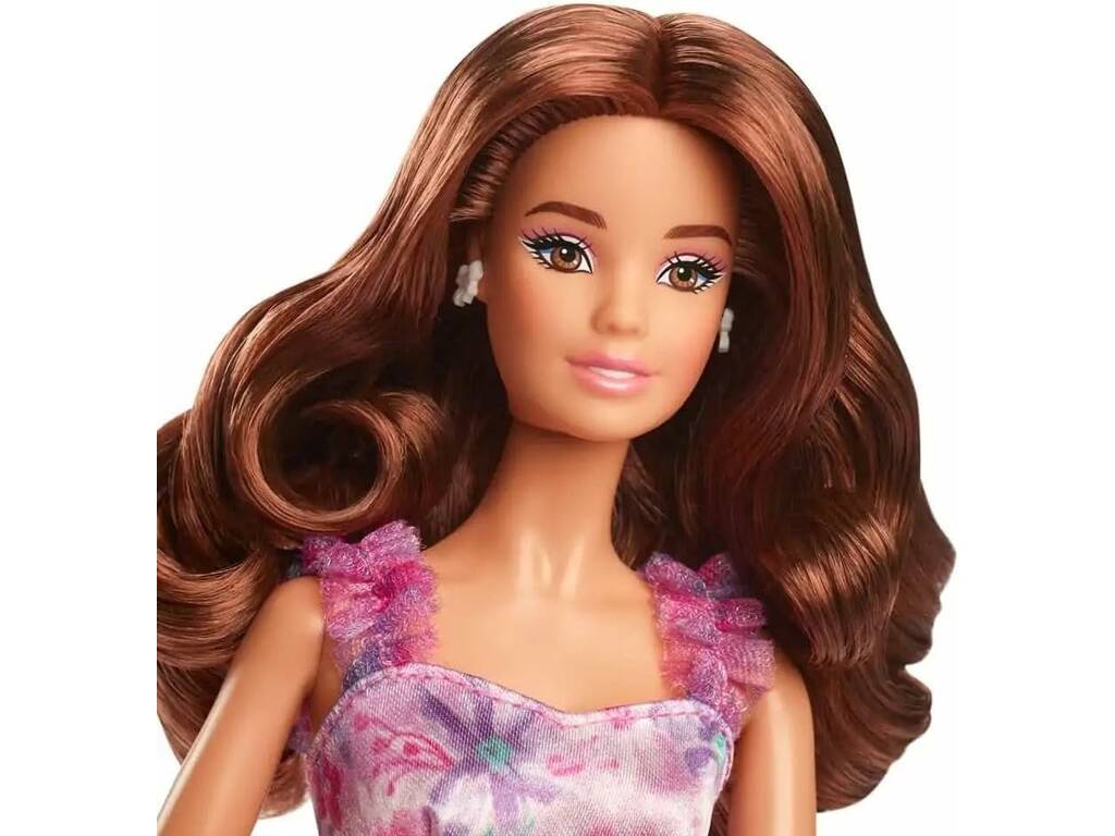 Barbie Signature Deseos De Cumpleaños Muñeca Morena Mattel HRM54