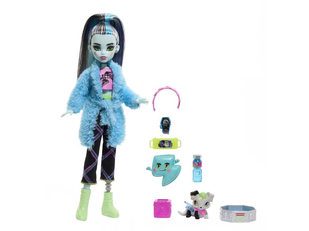 Monster High Sleepover Frankie Stein Mattel HKY68