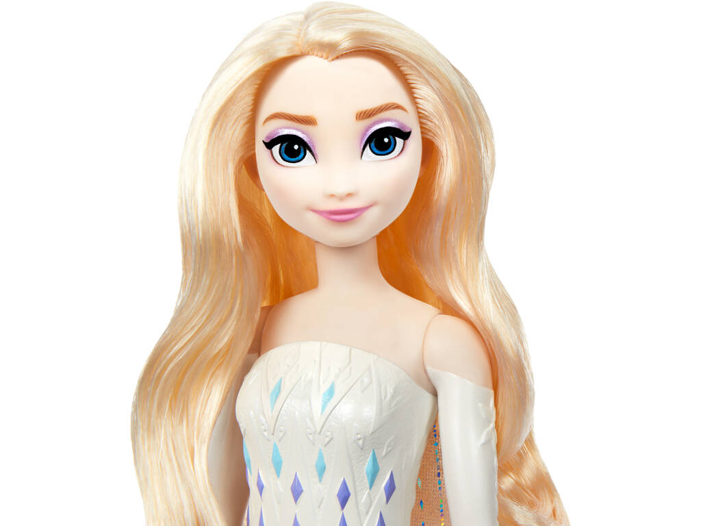 Frozen Bambola Elsa Gira e Rivela Mattel HTG25