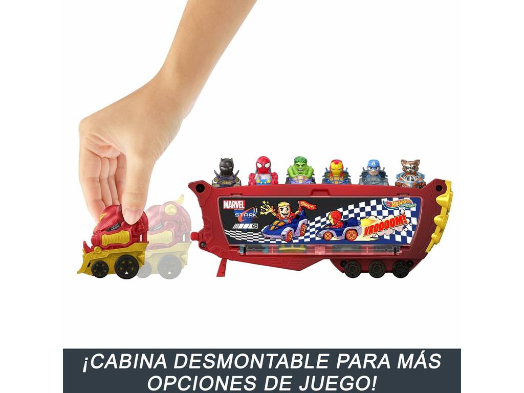 Hot Wheels RacerVerse Camião Trailer Hulkbuster Mattel HRY02