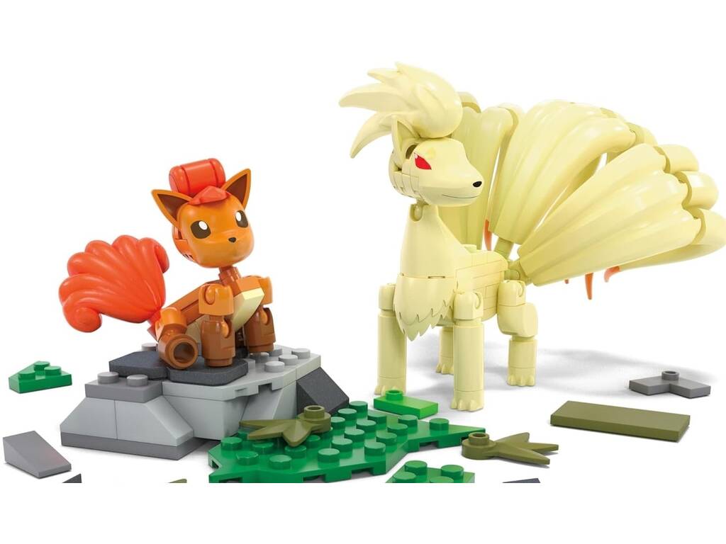 Mega Pokémon Conjunto de Evolução do Vulpix Mattel HTH79