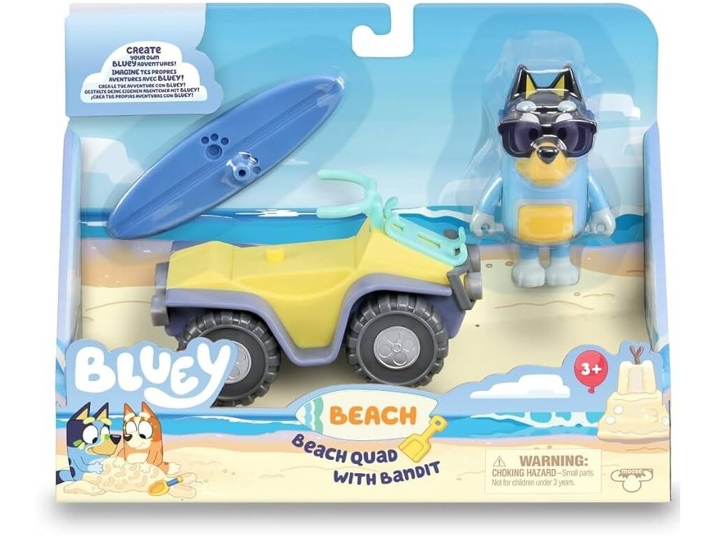 Bluey Veículo com Figura Famosa BLY62000