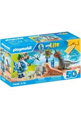 Playmobil 50 Aniversario My Life Cuidadora con Animales 71448