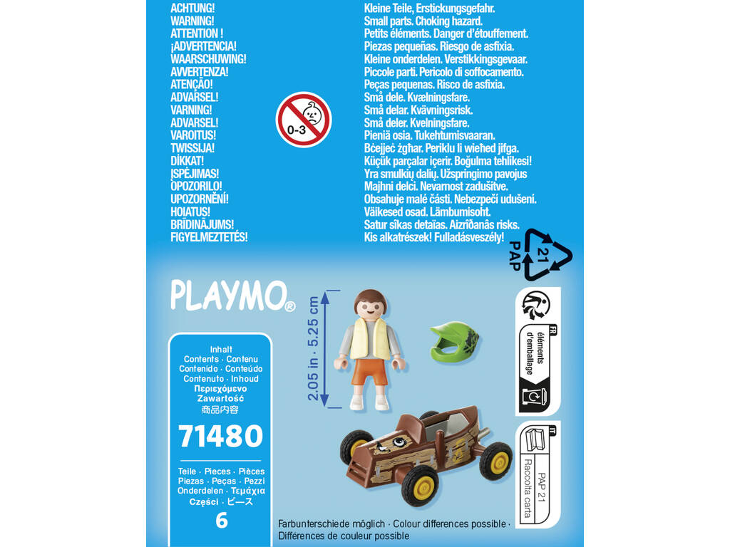 Playmobil Special Plus Menino com Kart 71480