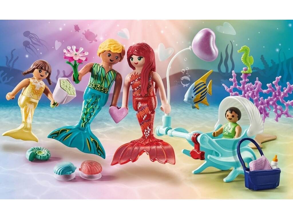 Playmobil Princess Magic Familia de Sirenas 71469