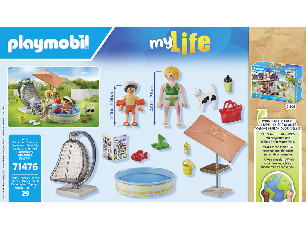 Playmobil My Life Divertimento in giardino 71476