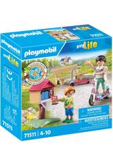 Playmobil My Life Intercambio de Libros 71511