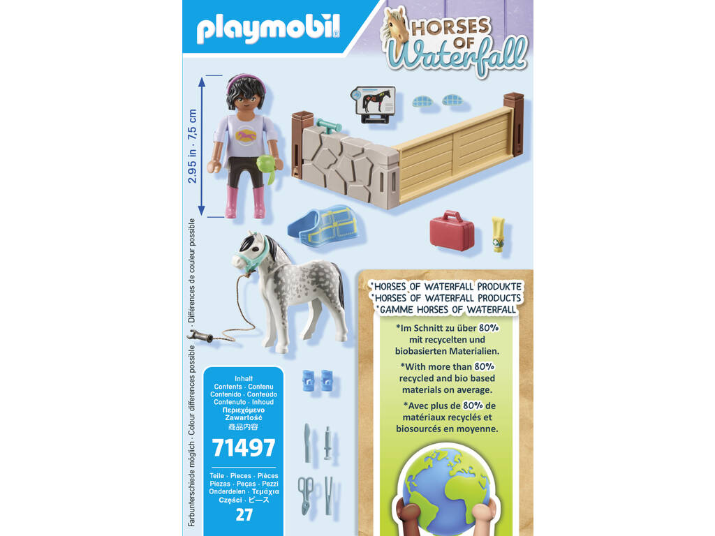 Playmobil Horses of Waterfall Pferdetherapeut 71497