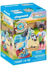 Playmobil Chevaux de la cascade Cheval thérapeute 71497