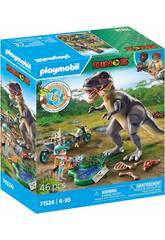 Playmobil Dinos T-Rex und Tracker 71524