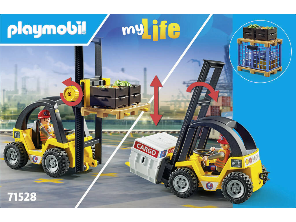 Playmobil My Life Carrello elevatore 71528