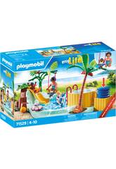Playmobil My Life Piscina Infantil con Jacuzzi 71529